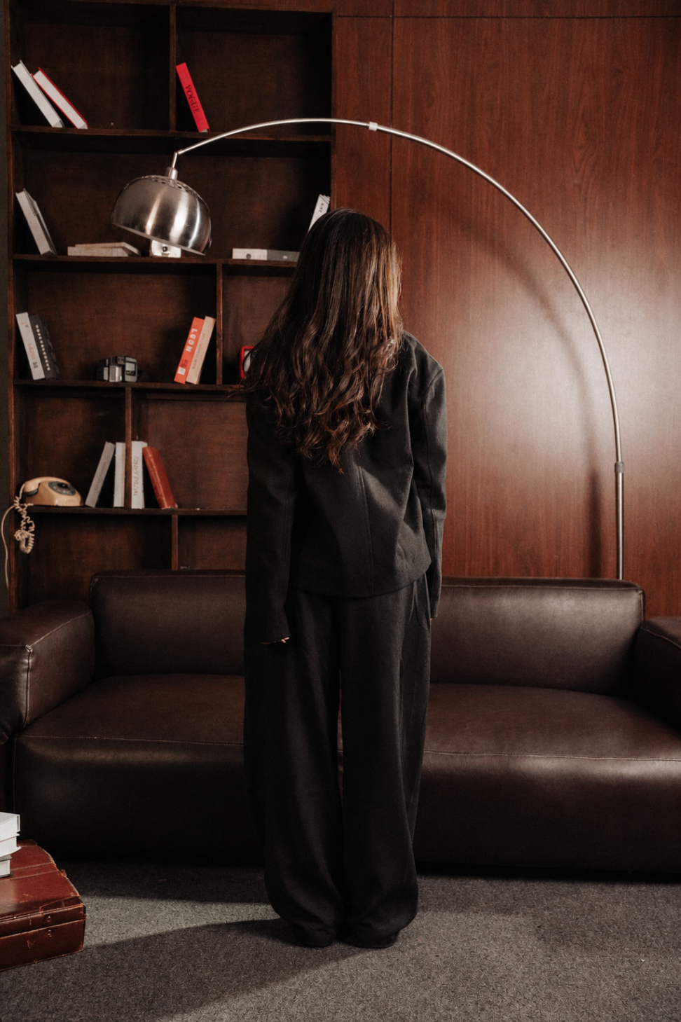 WOMEN'S OVERSIZE PLEATED PANTS