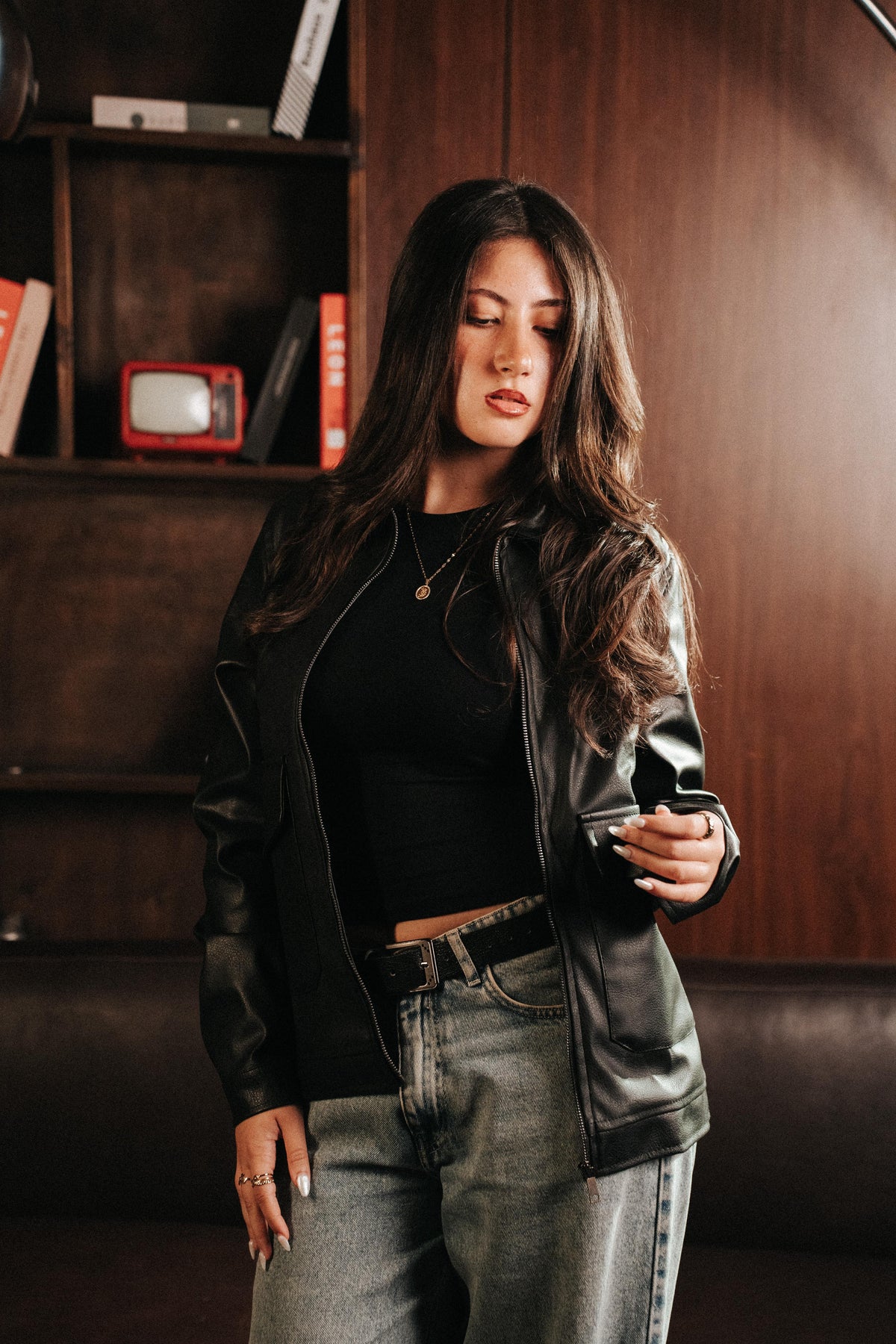 LEATHER JACKET
