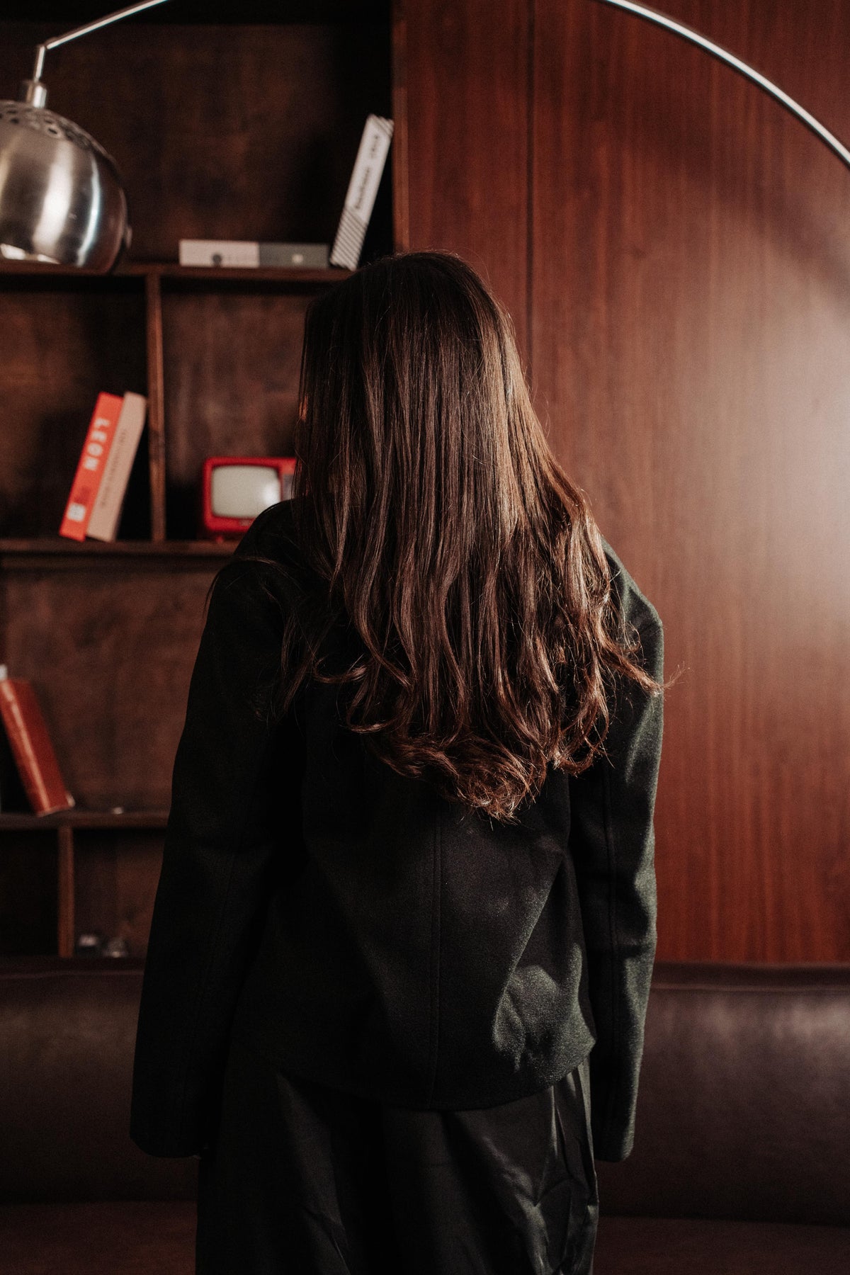 HIGH COLLAR WOOL JACKET